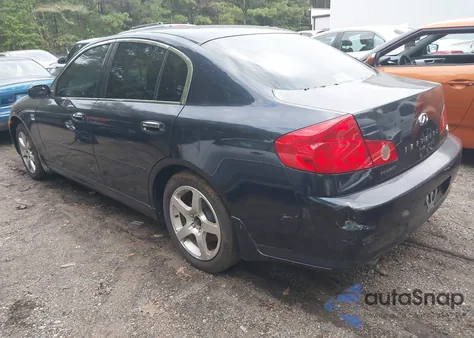 2006 Infiniti G35X z USA, uszkodzony, nr VIN JNKCV51F76M612467